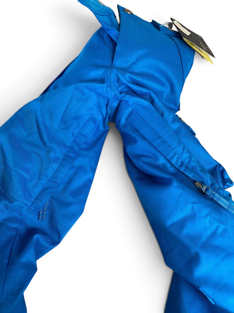 Burton Exile Cargo Boys Snowboard Pants Size S 5/6 Blue Dryride 2l Nwt — image 6 of 8